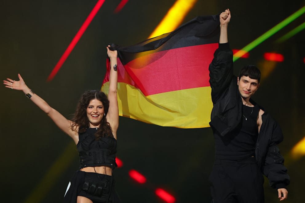Abor (26) und Tynna (24) wollen heute Abend in Basel endlich wieder einen ESC-Sieg für Deutschland holen