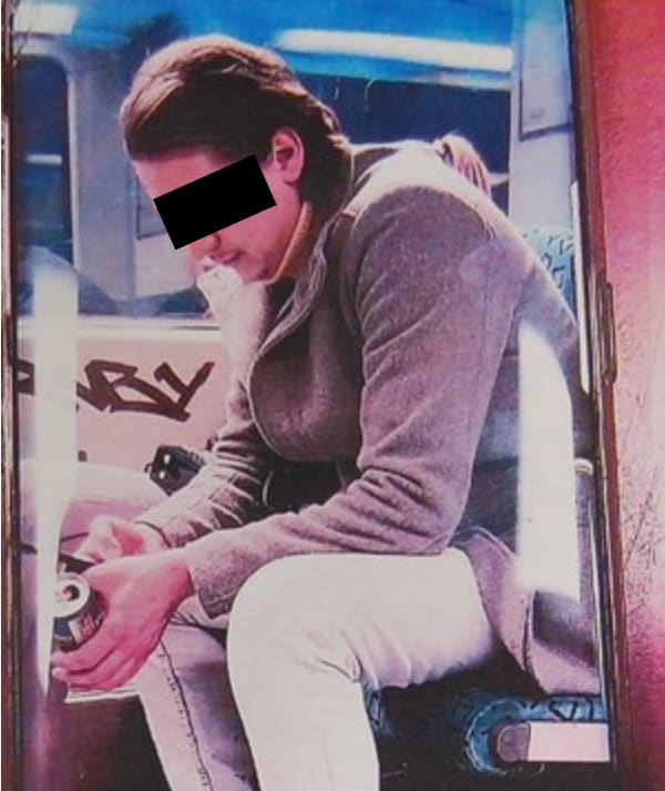 Nach der Tat trank der Mann seelenruhig ein Bier. Das Foto half jetzt, ihn zu überführen
