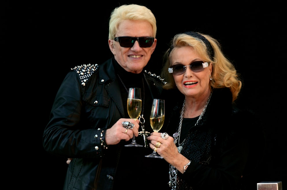 Heino (damals 75) und seine Frau Hannelore (damals 72) im Jahr 2013. Beide liebten das Leben und genossen gern ein Gläschen in geselliger Runde