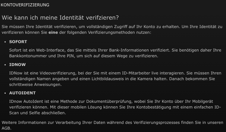 Bwin Verifizierung