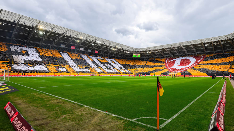 Die tolle Atmosphäre zum Saisonabschluss gegen Haching krönte Dynamo mit einer Videobotschaft.