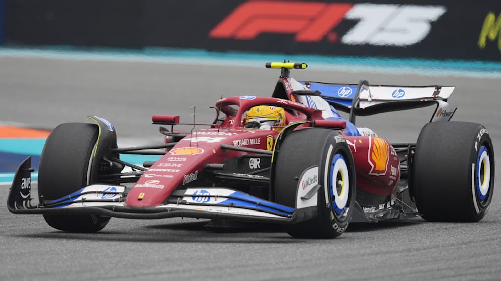 Zum ersten Mal als Ferrari-Fahrer in Italien: Lewis Hamilton (40) steht in Imola vor einem besonderen Wochenende