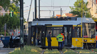 Unfall in Berlin: Tram entgleist – vier Verletzte