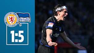 Tor-Party in Braunschweig: HIER ballert sich Hertha aus der Krise