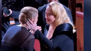 Gipfeltreffen der Superstars: Tränenmoment bei Adele und Céline