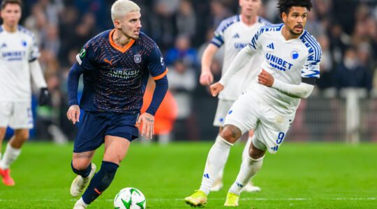 2 (IBA) - Berat Ozdemir. Europa Conference League: FC Kobenhavn vs Istanbul Basaksehir F.K. - 07.11.2024.Kobenhavn, Danmark. 7 November, 2024.U
