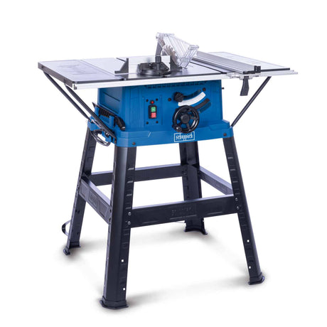 Scheppach Tischkreissäge HS254 - 85mm Schnitthöhe | 2200W | mit Softstart | inkl. Tischverbreiterung