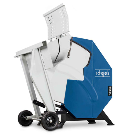 Scheppach Wippsäge HS730 mit Cover - 400V 50Hz 4500W | 700mm | HW-Sägeblatt | 1m Schnittlänge