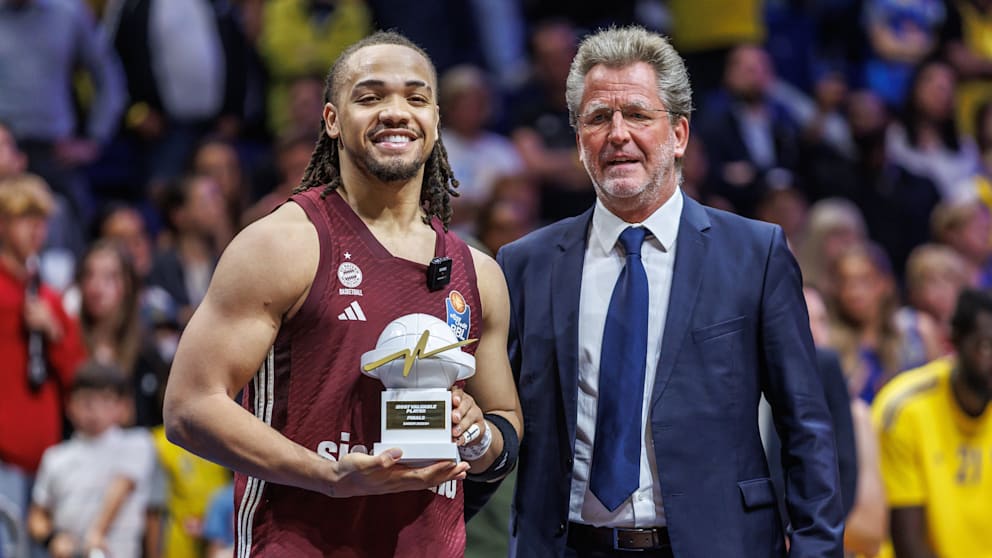 Können Karim Jallow (28/r.) und ratiopharm Ulm die Bayern auf dem Weg zur Titelverteidigung stoppen?