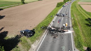 BMW-Crash in Weißenburg: Frau stirbt bei Frontal-Zusammenstoß