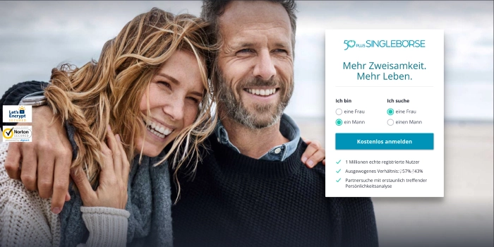 50plus Singlebörse