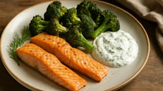 Lachs-Rezept: Gesundes Gericht mit Brokkoli