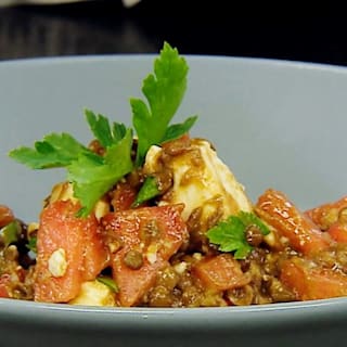 Überraschend fruchtig - Sommerlicher Linsensalat