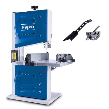 Scheppach Bandsäge HBS25 - 350W | 230V | Durchlasshöhe/-breite: 80 mm / 200 mm