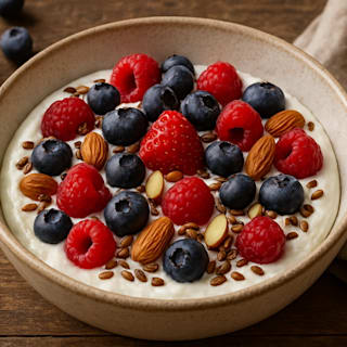 Gesundes Frühstück: Proteinreiches Magerquark-Rezept